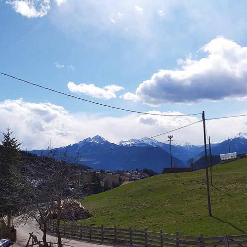 Ausblick vom Balkon